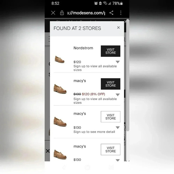 Preppy Naturalizer 12 Lugsole Tan Leather Slip-On Round Toe Casual Loafers - Picture 7 of 8